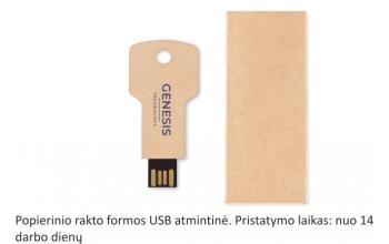 Popierinė USB norimo dydžio GB 